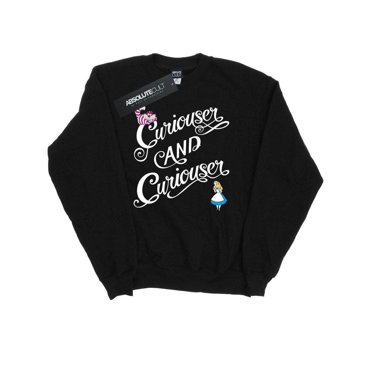 Disney Alice In Wonderland Curiouser Sweatshirt