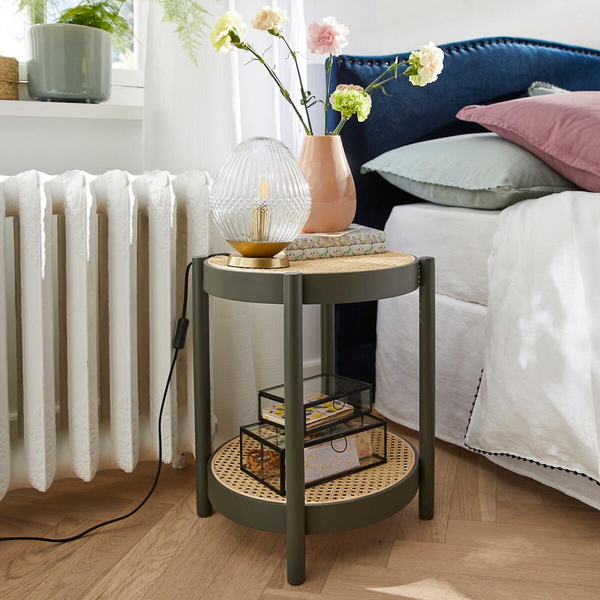 La Redoute Intérieurs Nachttisch Cedak aus Rattan
