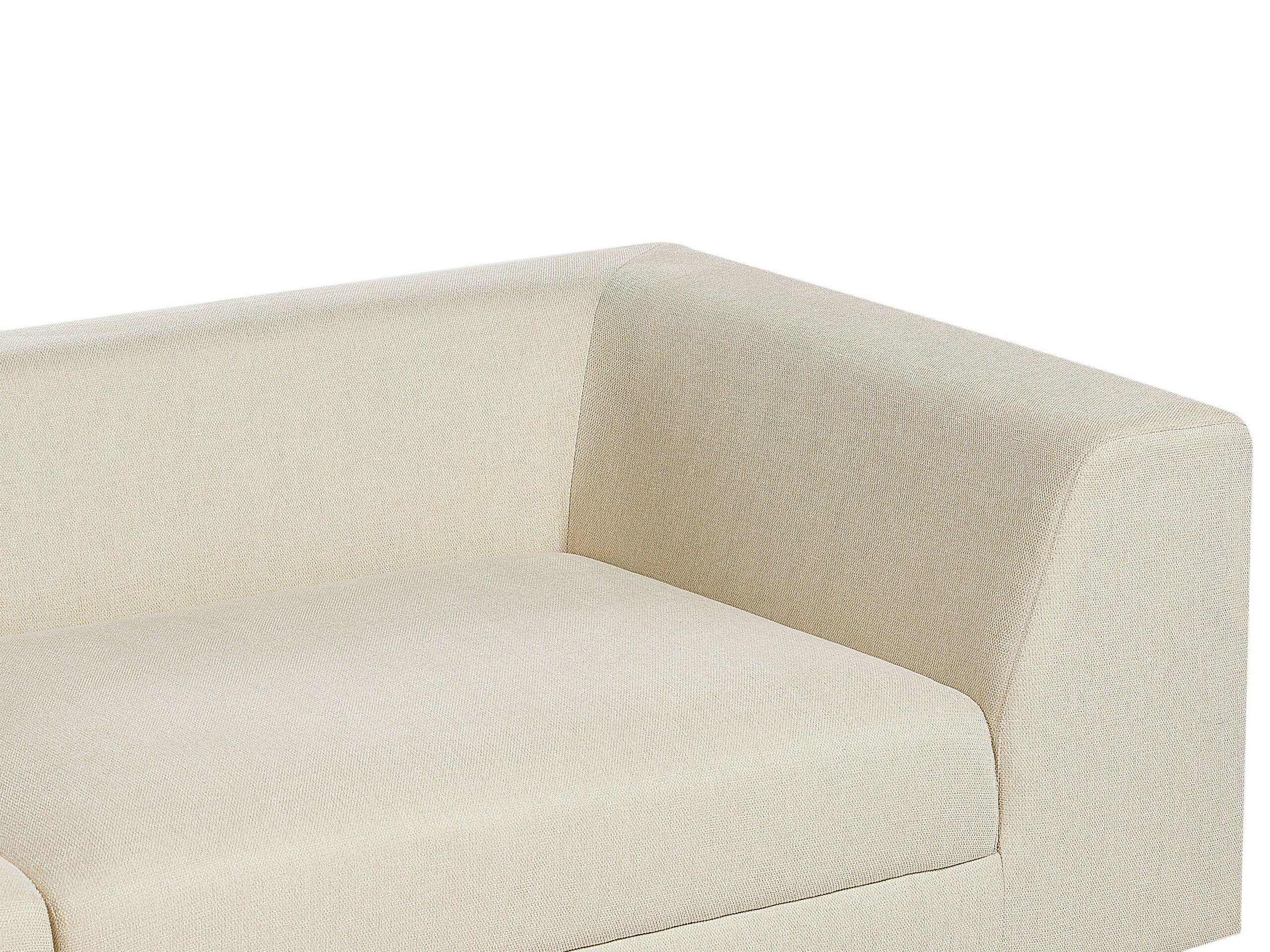 Beliani 3 Sitzer Sofa aus Polyester Modern LERMON