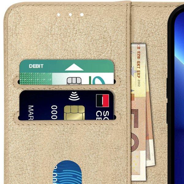 Avizar Chersterfield Etui iPhone 13Pro Max Gold