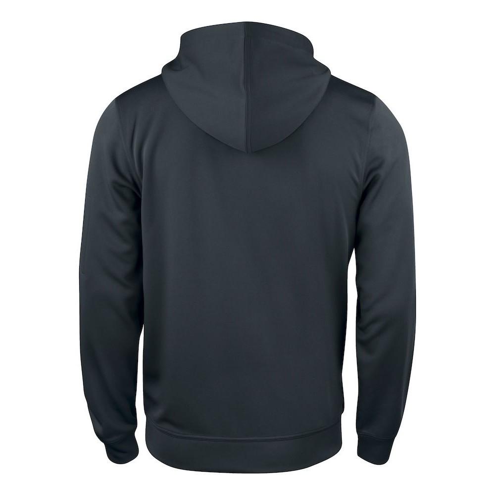 Clique Basic Hoodie mit durchgehendem Reißverschluss  Aktiv