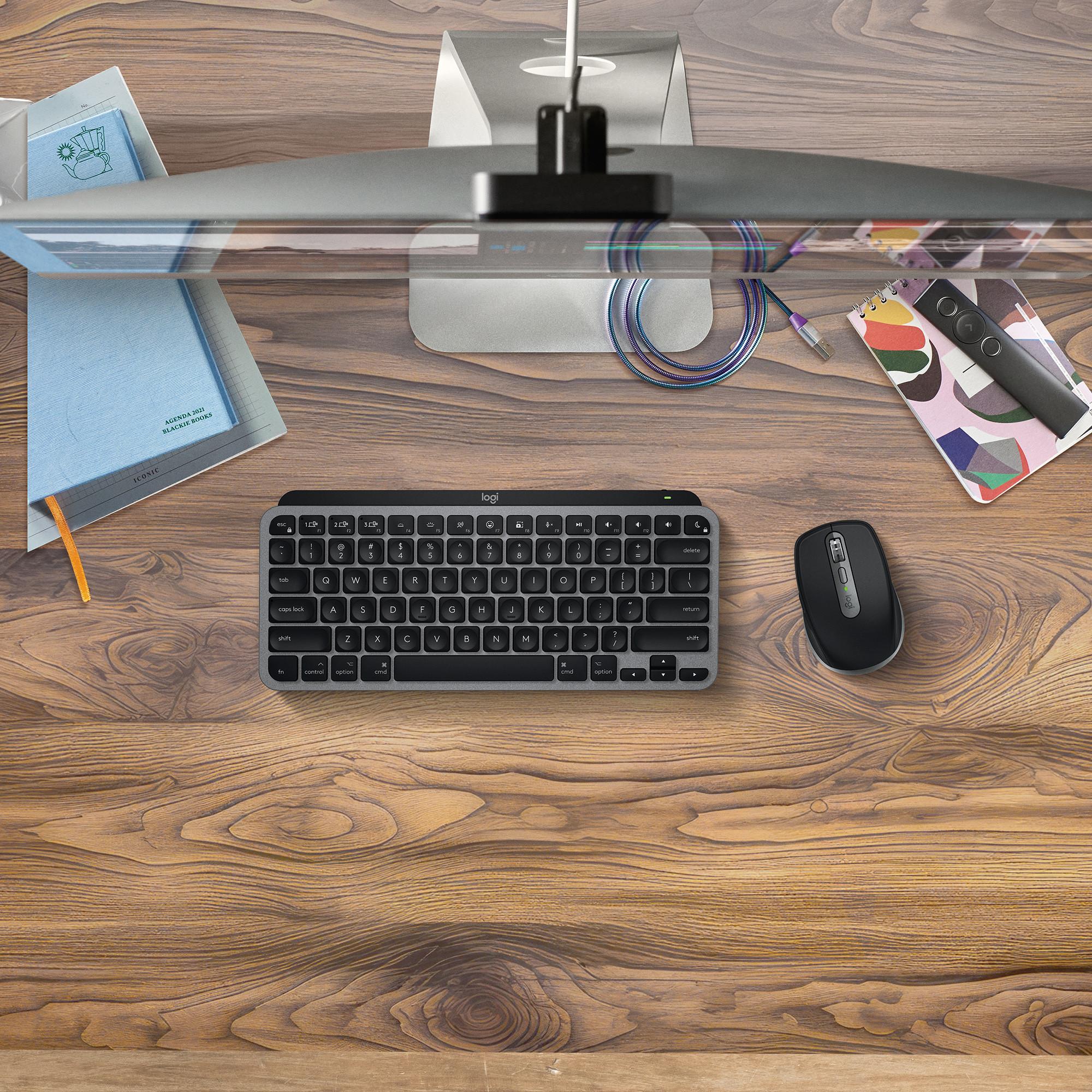 Logitech MX Keys Mini Minimalis Kabellose Tastatur