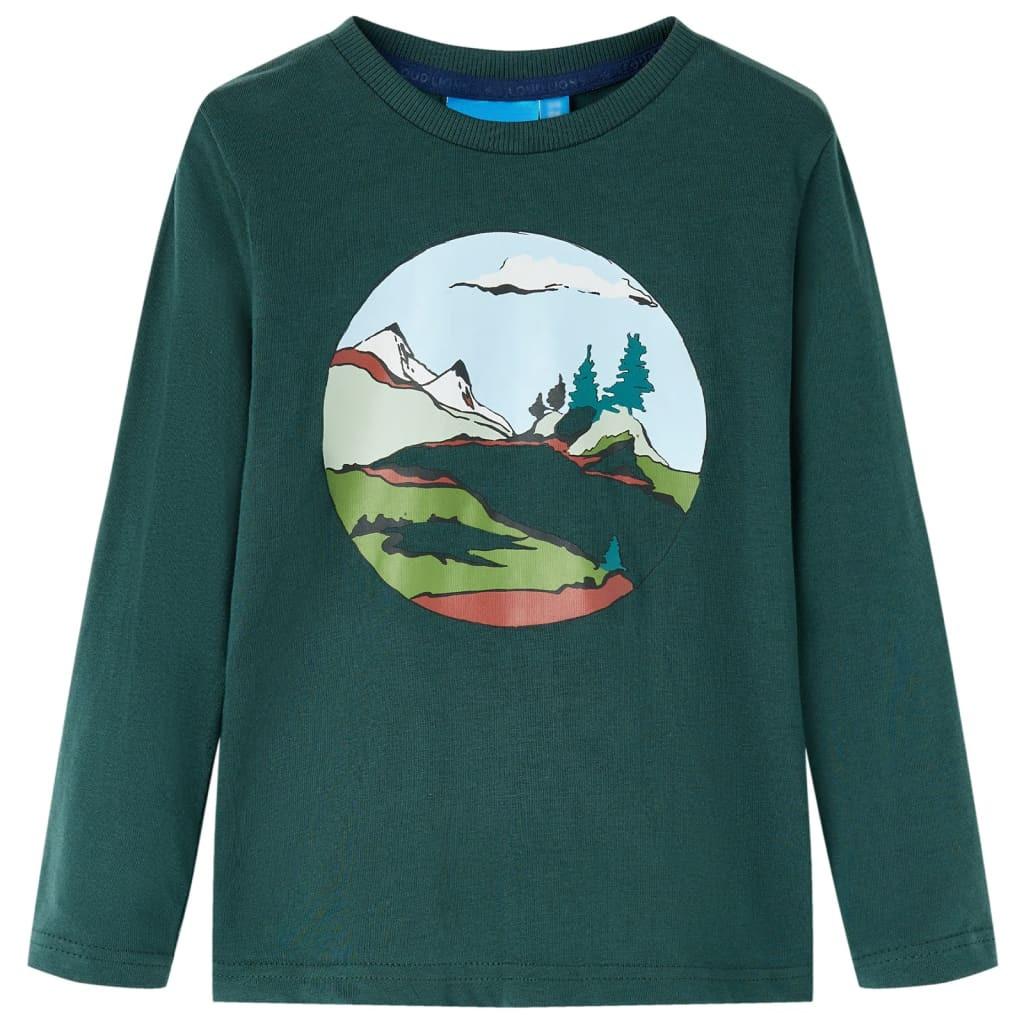VidaXL Kinder langarmshirt baumwolle