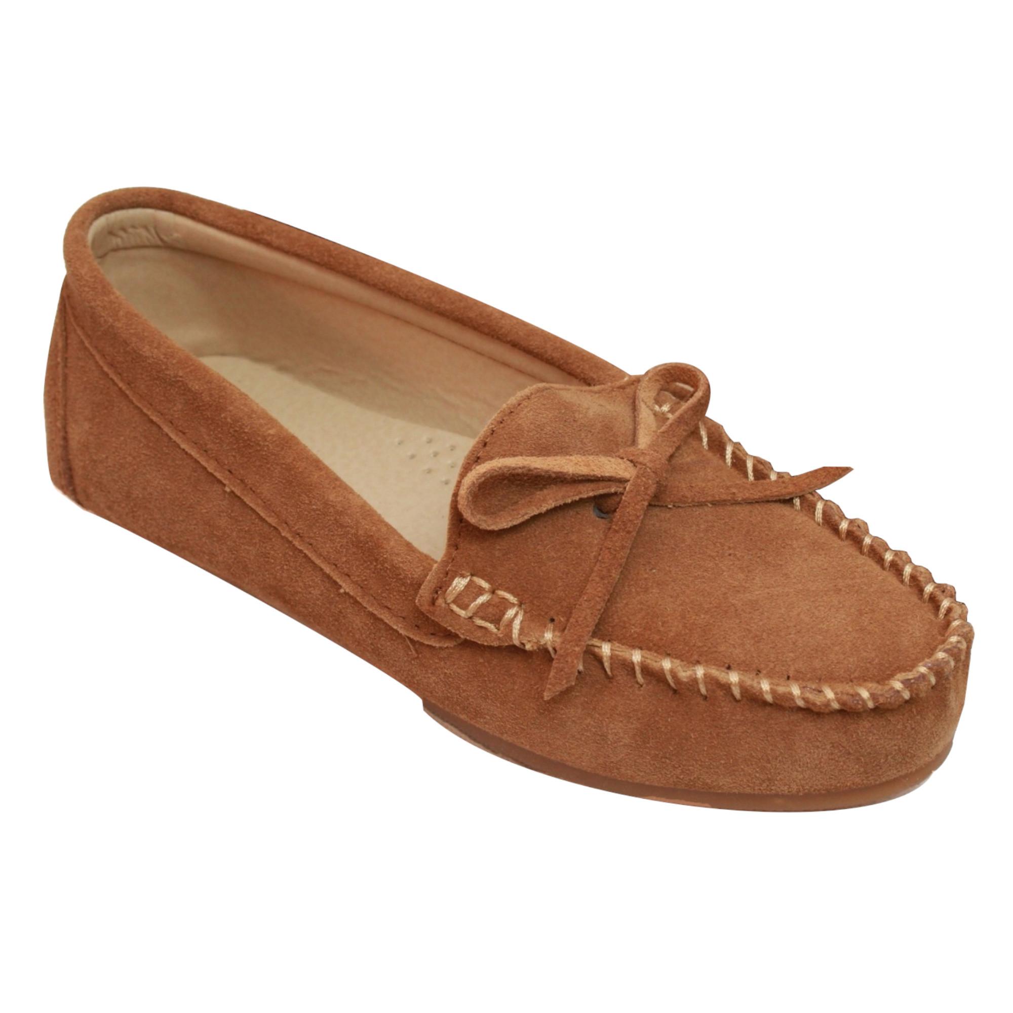 Eastern Counties Leather moccasins aus Wildleder