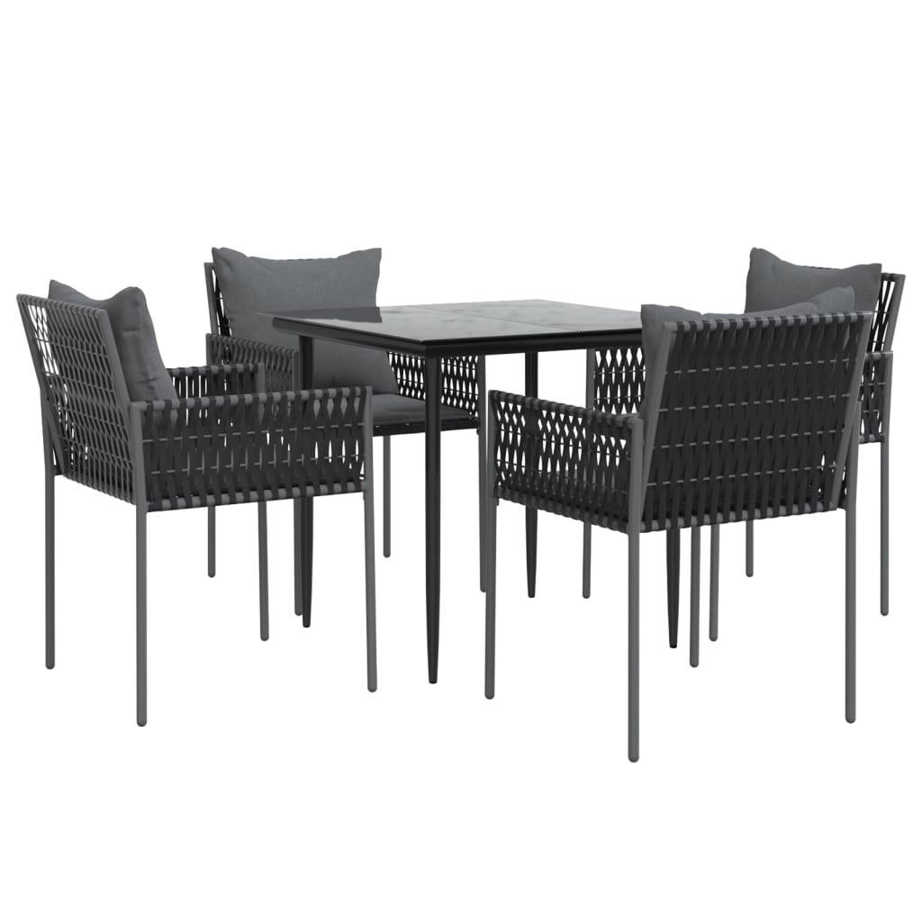 VidaXL Garten essgruppe poly-rattan