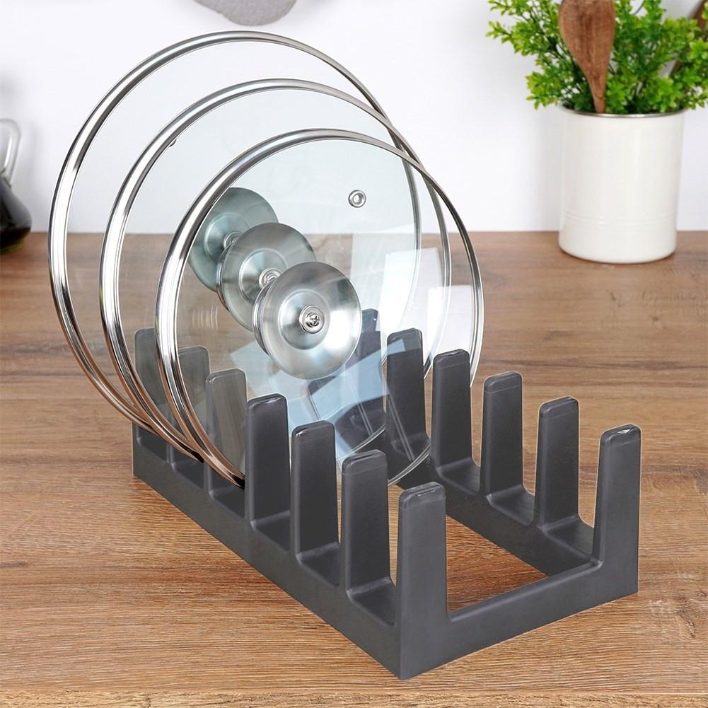 B2X Praktischer Organizer ausem Kunststoff für Teller und Deckel