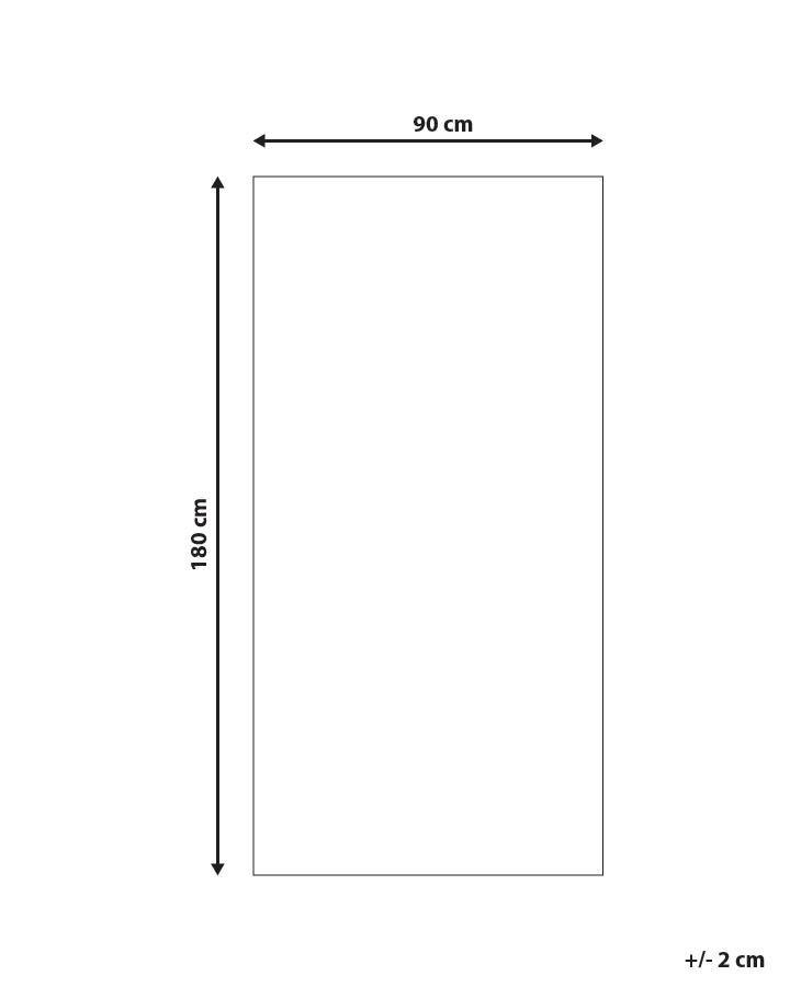 Beliani Outdoorteppich aus Polypropylen Modern ROHTAK