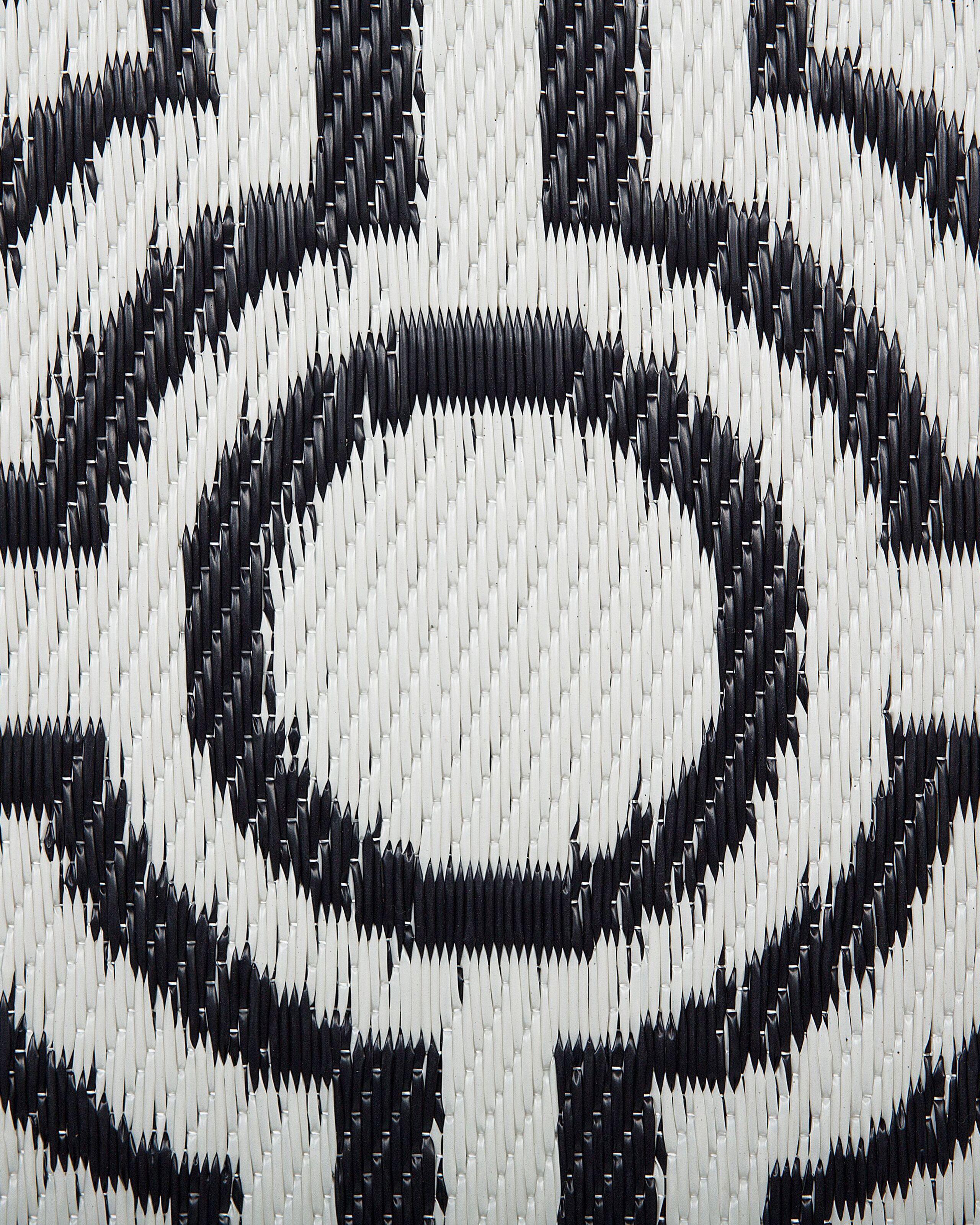 Beliani Outdoorteppich aus Polypropylen Modern BIDAR