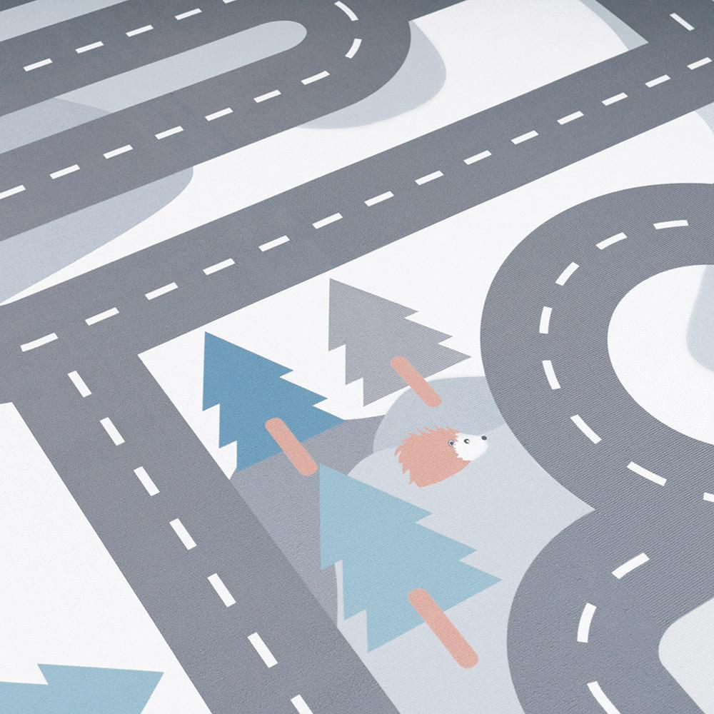 Paco Home Kinder Teppich Kinderzimmer Straßen Motiv