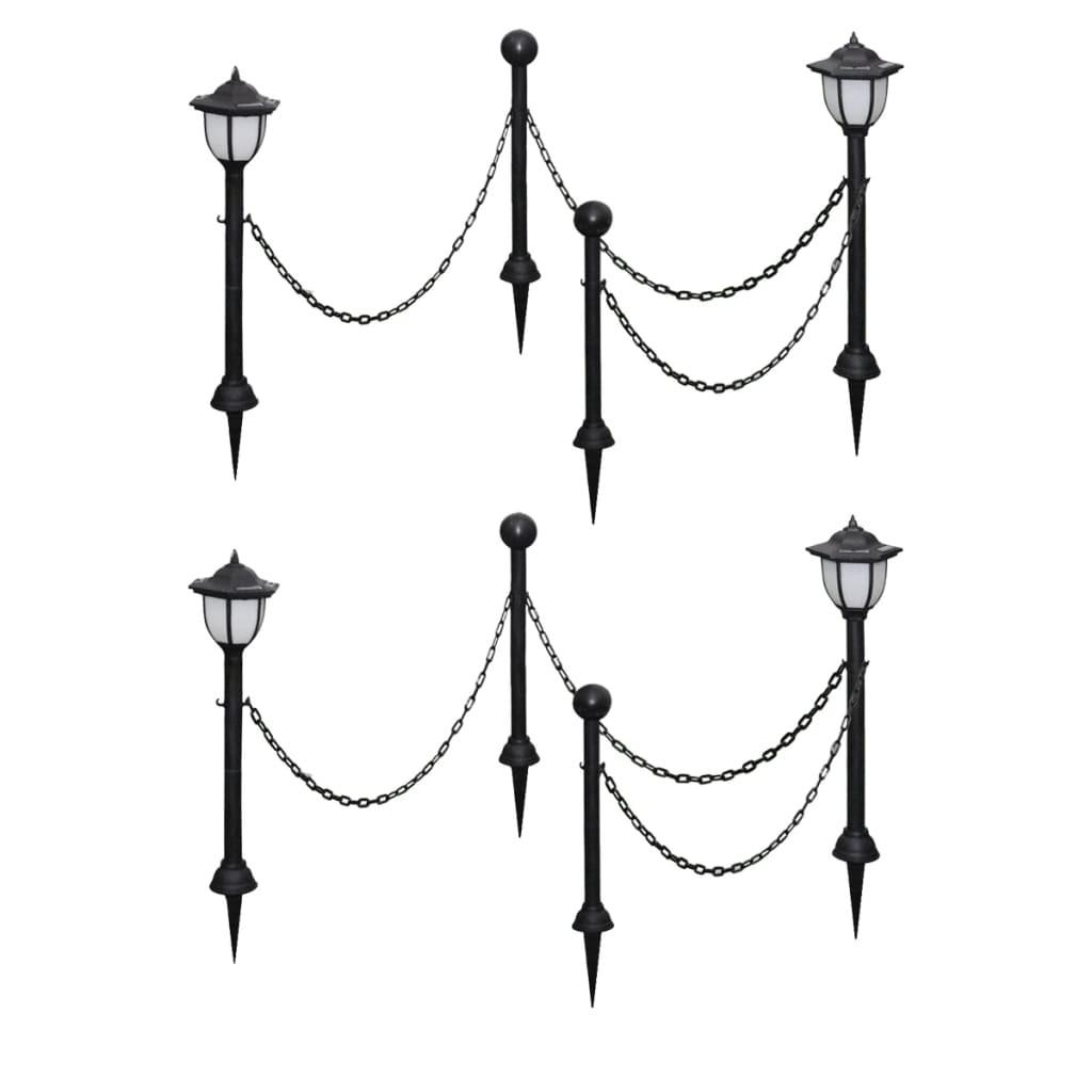 VidaXL Gartenlampe plastik