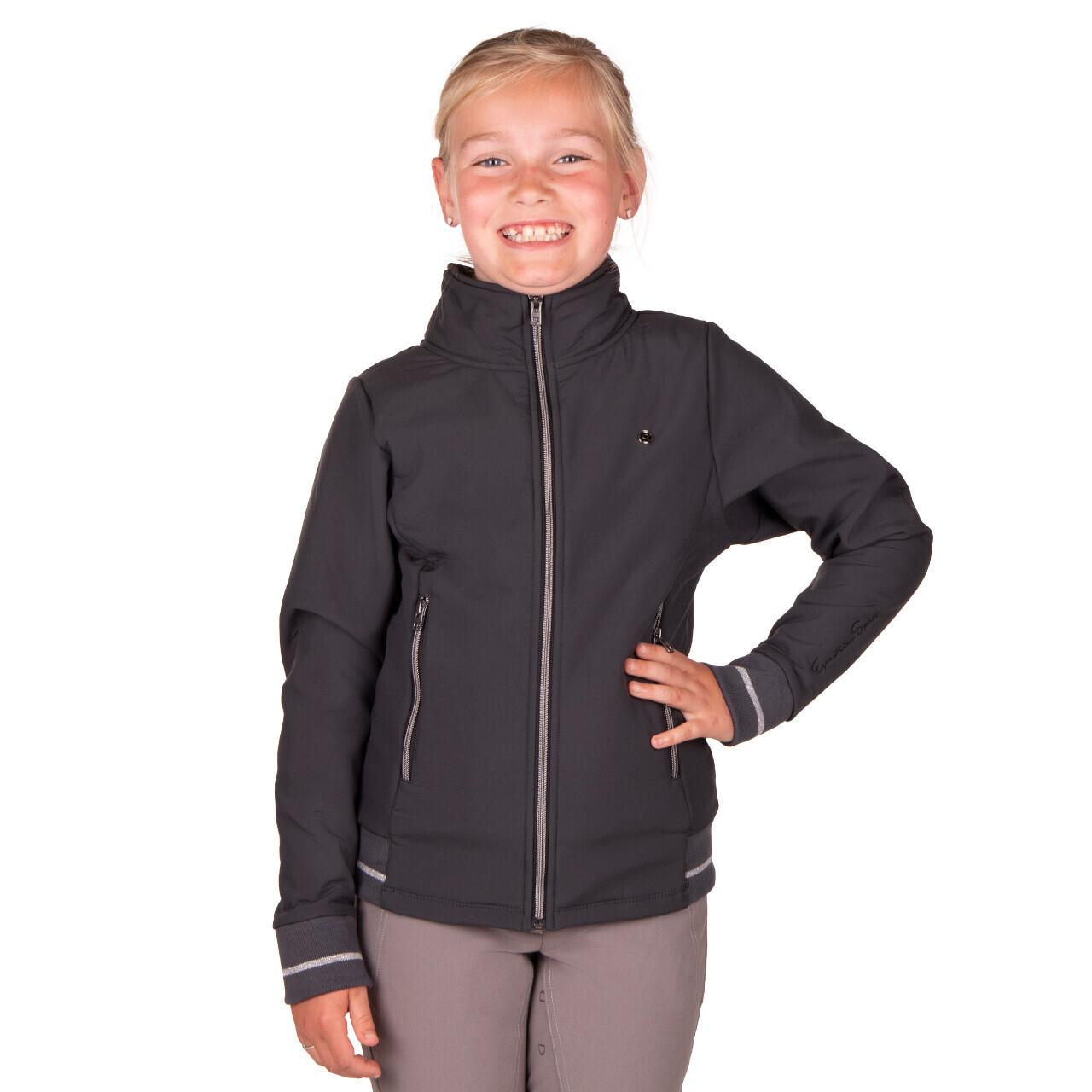 QHP wasserdichte kinderjacke lieke