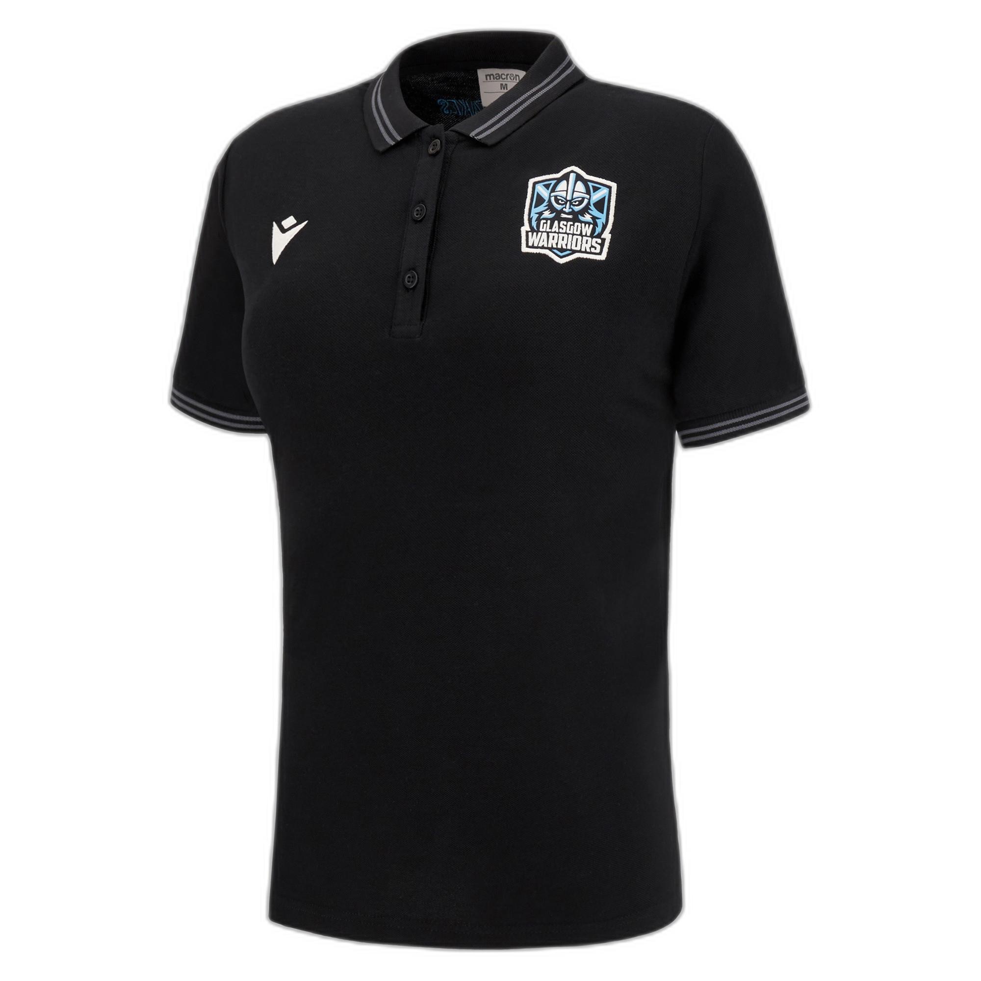 macron Glasgow Warriors 2022/23 Baumwoll Polo Shirt