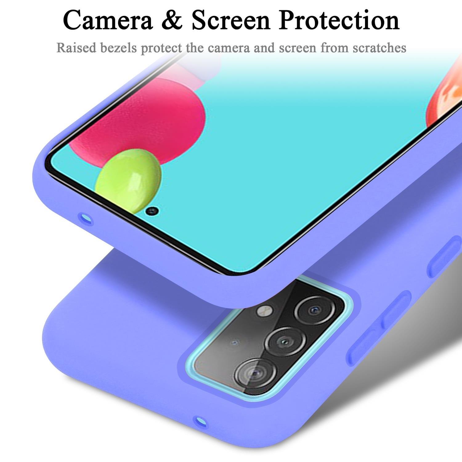 Cadorabo Hülle für Samsung Galaxy A52 (4G 5G) A52s TPU Silikon Liquid