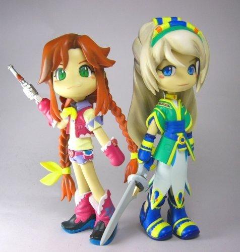 Medicom Statische Figur - Wild Arms - Rebecca Streisand & Avril Vent Fleur