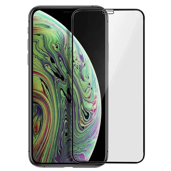 Avizar Panzerglas Folie iPhone X/XS Schwarz