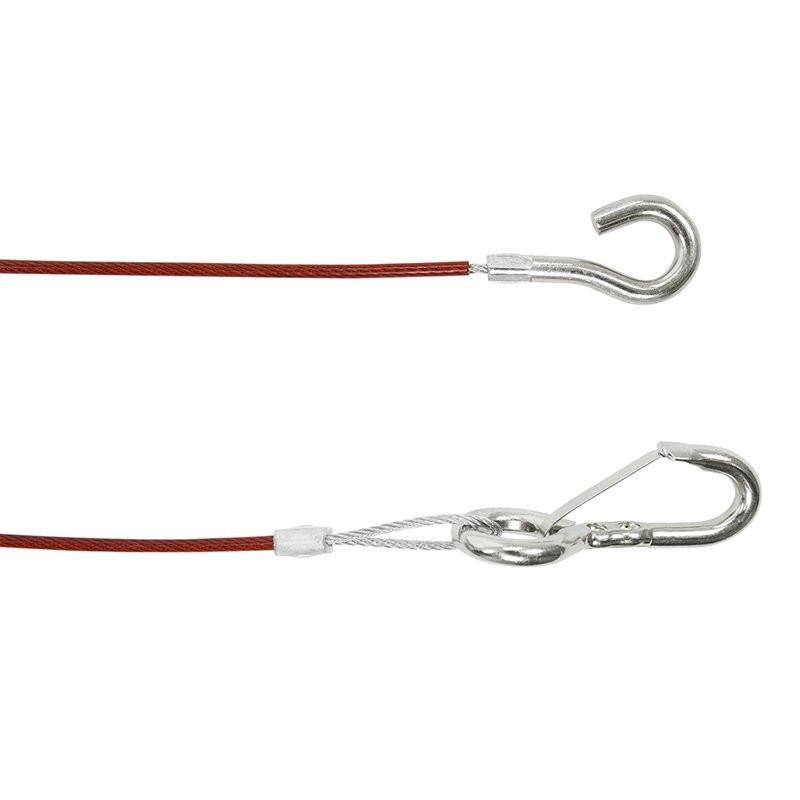 Pricenet Abreißkabel mit Haken 1 m