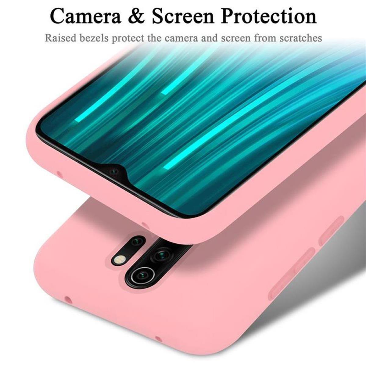 Cadorabo Hülle für Xiaomi RedMi NOTE 8 PRO TPU Silikon Liquid
