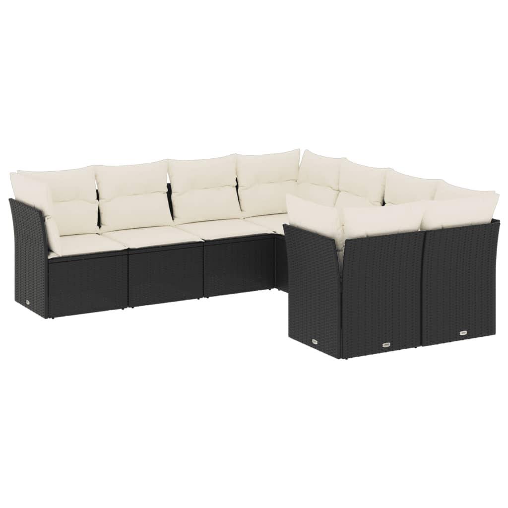 VidaXL Garten sofagarnitur poly-rattan
