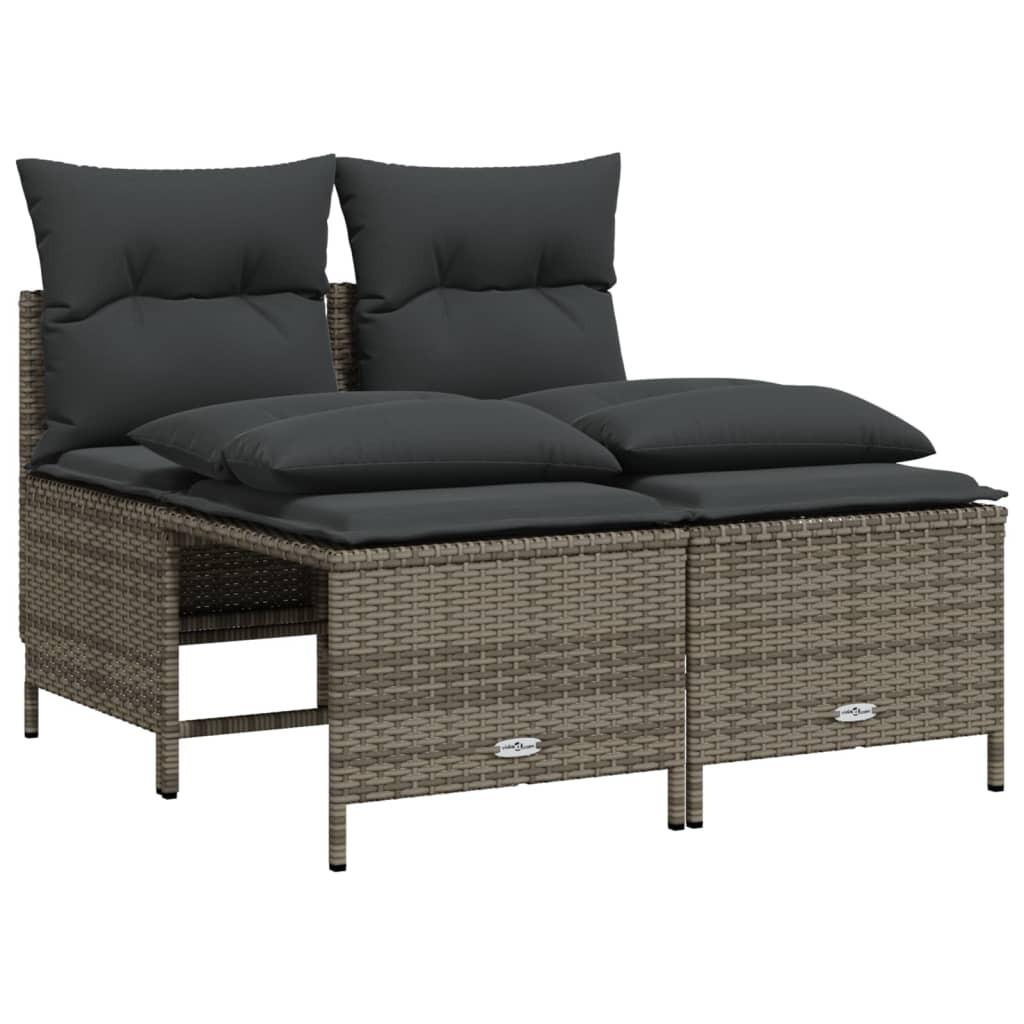 VidaXL Garten sofagarnitur poly-rattan