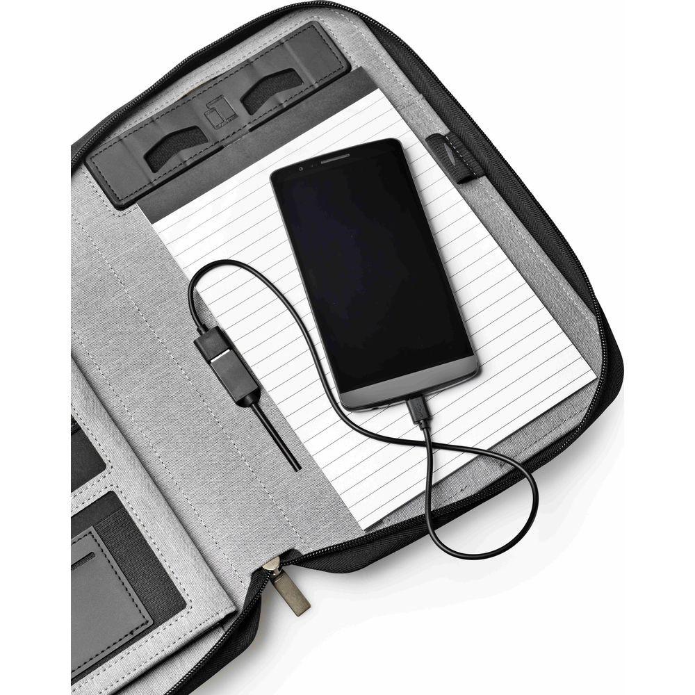 dufco by styro Konferenzmappe A5 mit Powerbank 5000 mAh