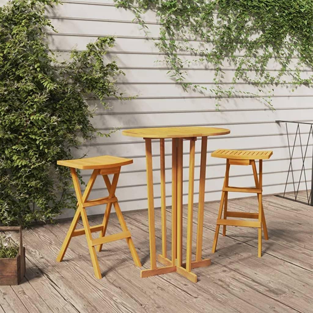 VidaXL Bar-set teak