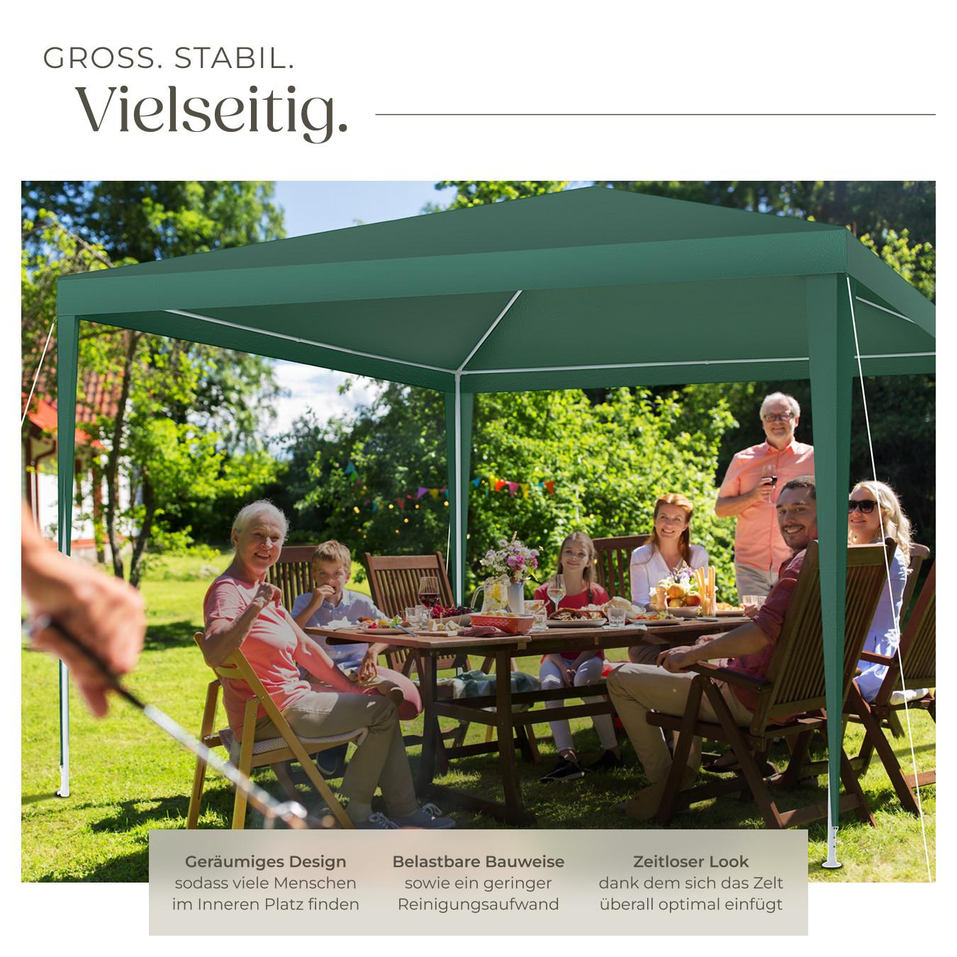 Tectake Pavillon mit UV-Schutz