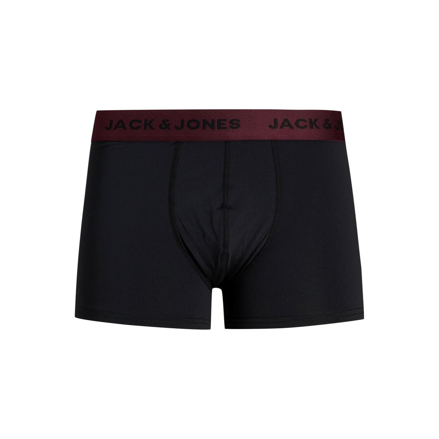 JACK & JONES Satz mit 3 Boxershorts Flower Microfiber