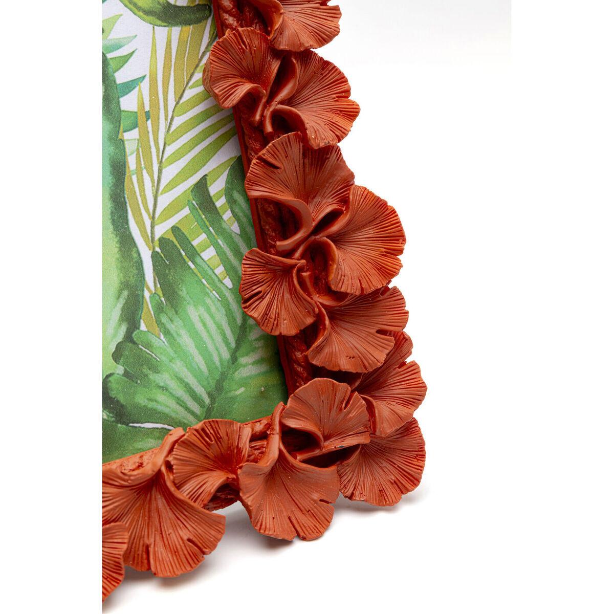 KARE Design Bilderrahmen Ginkgo Leaf orange 20x24