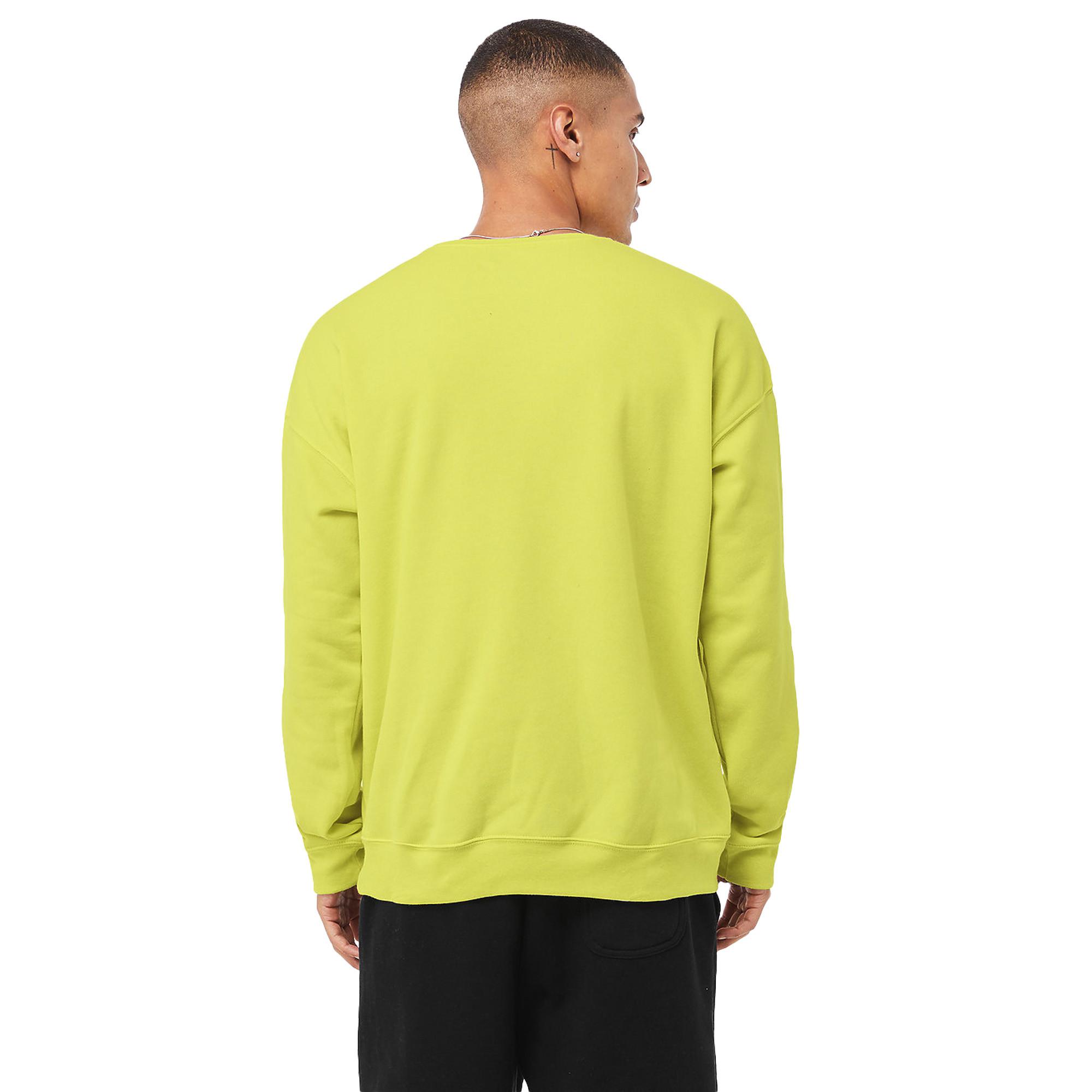 Bella + Canvas Classic Sweatshirt, Überschnittene Schulter