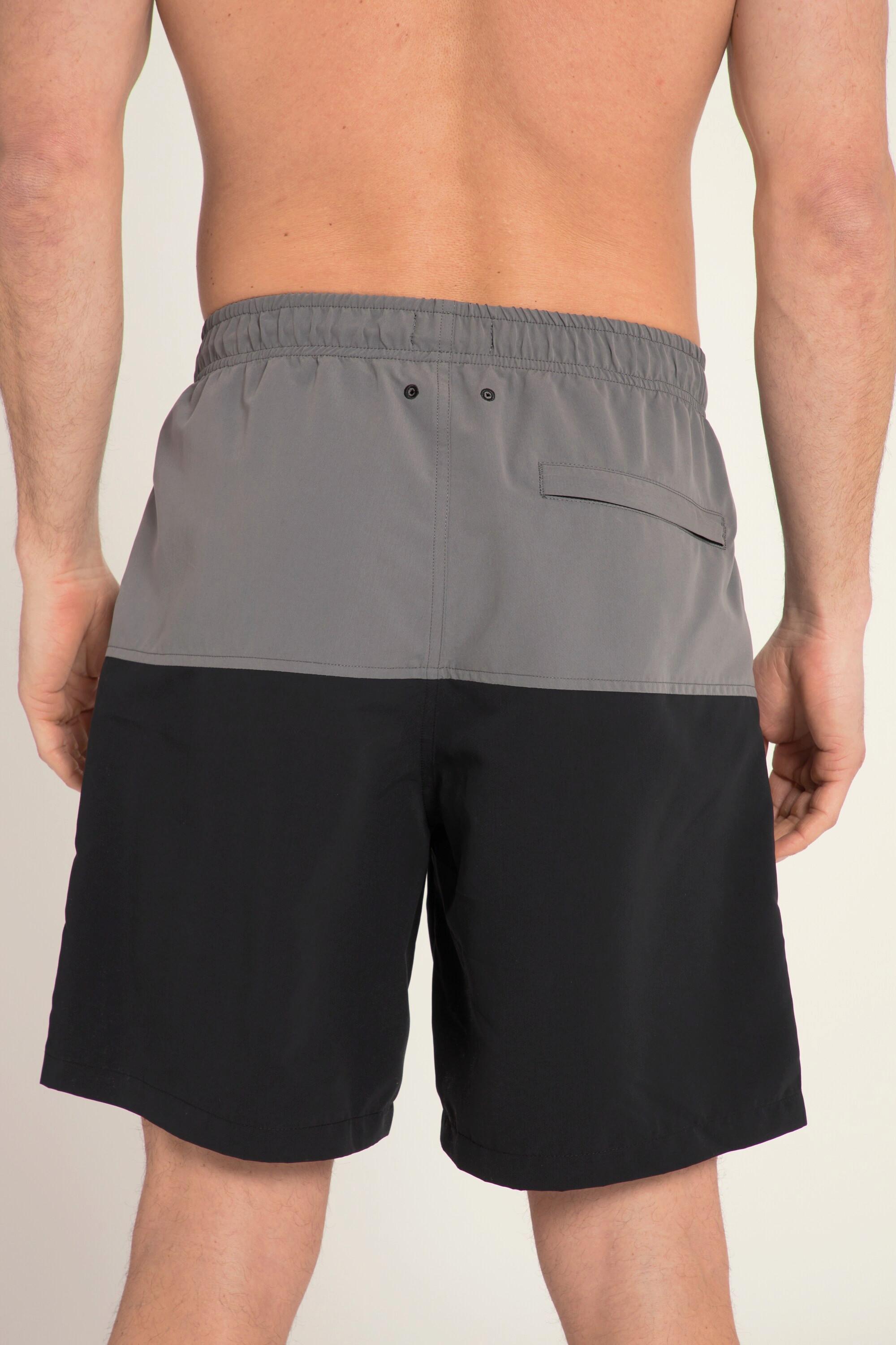 JP1880 JAY-PI große Größen JAY-PI Badeshorts, Beachwear, Elastikbund, zweifarbig XL 811754100-XL