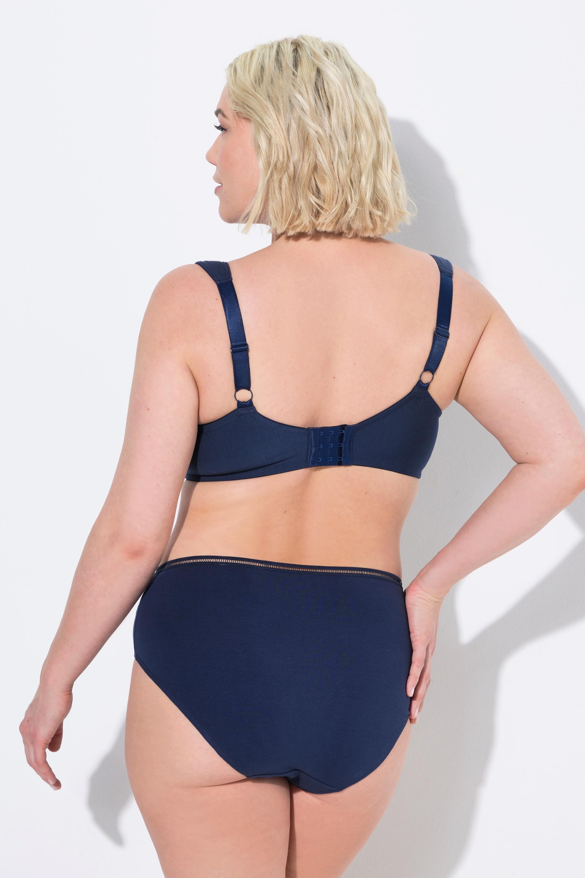 Ulla Popken Bügel-BH, Spitzenband