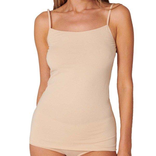 Schiesser 4er Pack 95/5 Organic Cotton - Spaghetti-Top