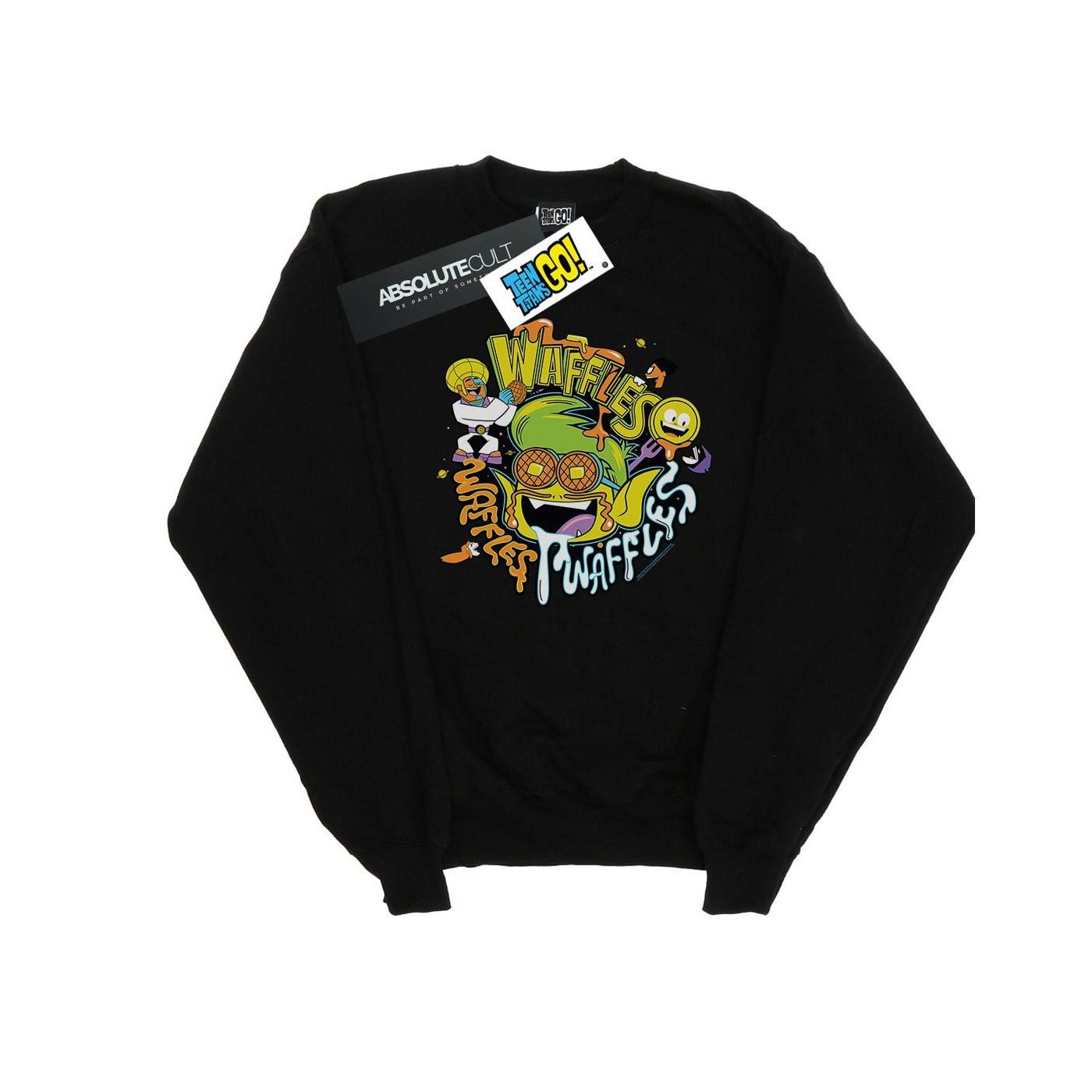 DC COMICS Teen Titans Go Waffle Mania Sweatshirt