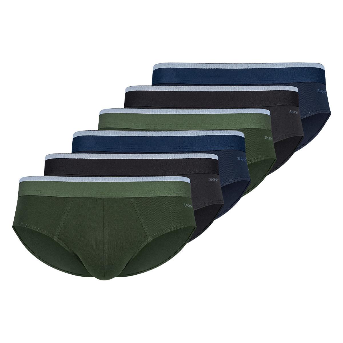 Skiny 6er Pack Basic - Slip / Unterhose