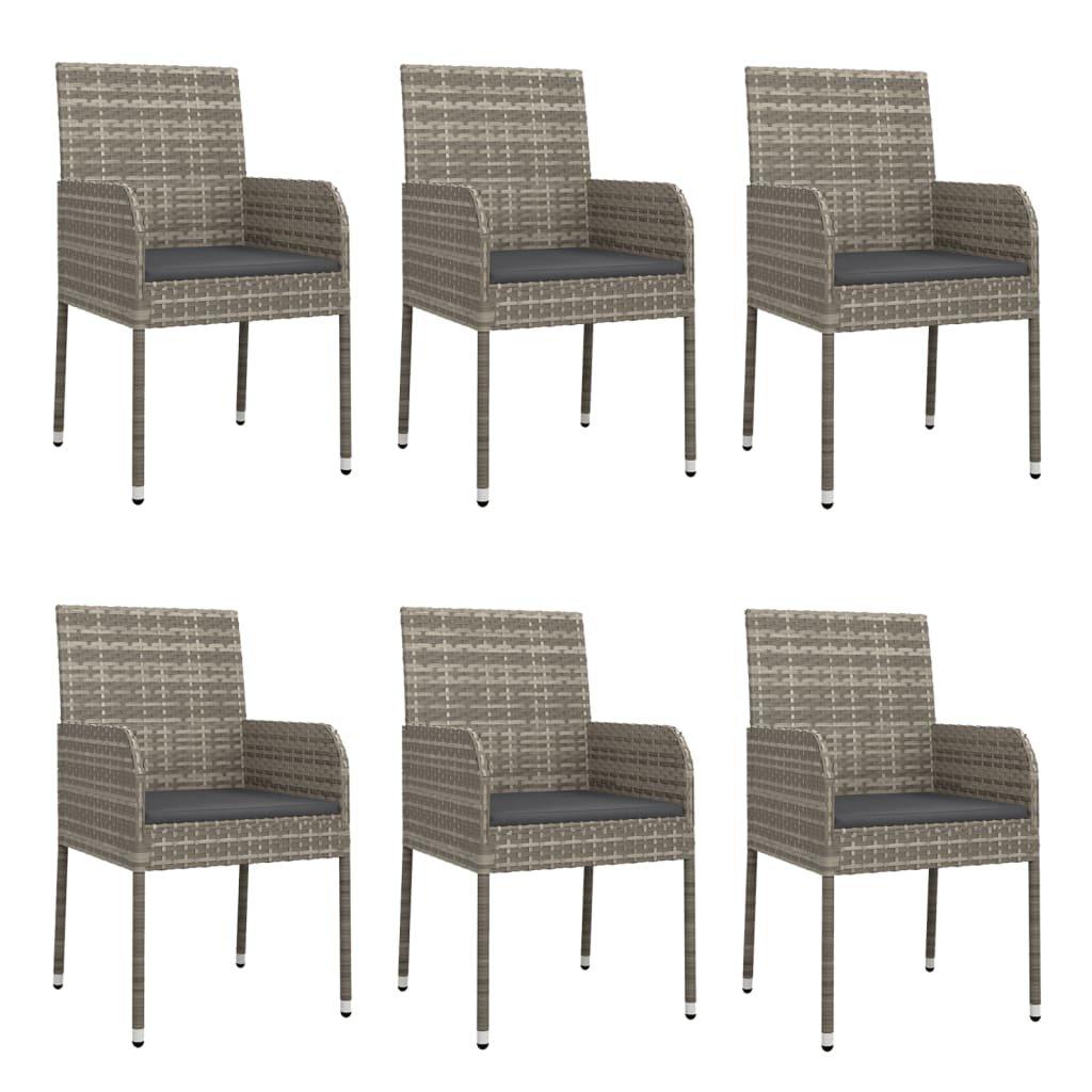 VidaXL Garten essgruppe poly-rattan