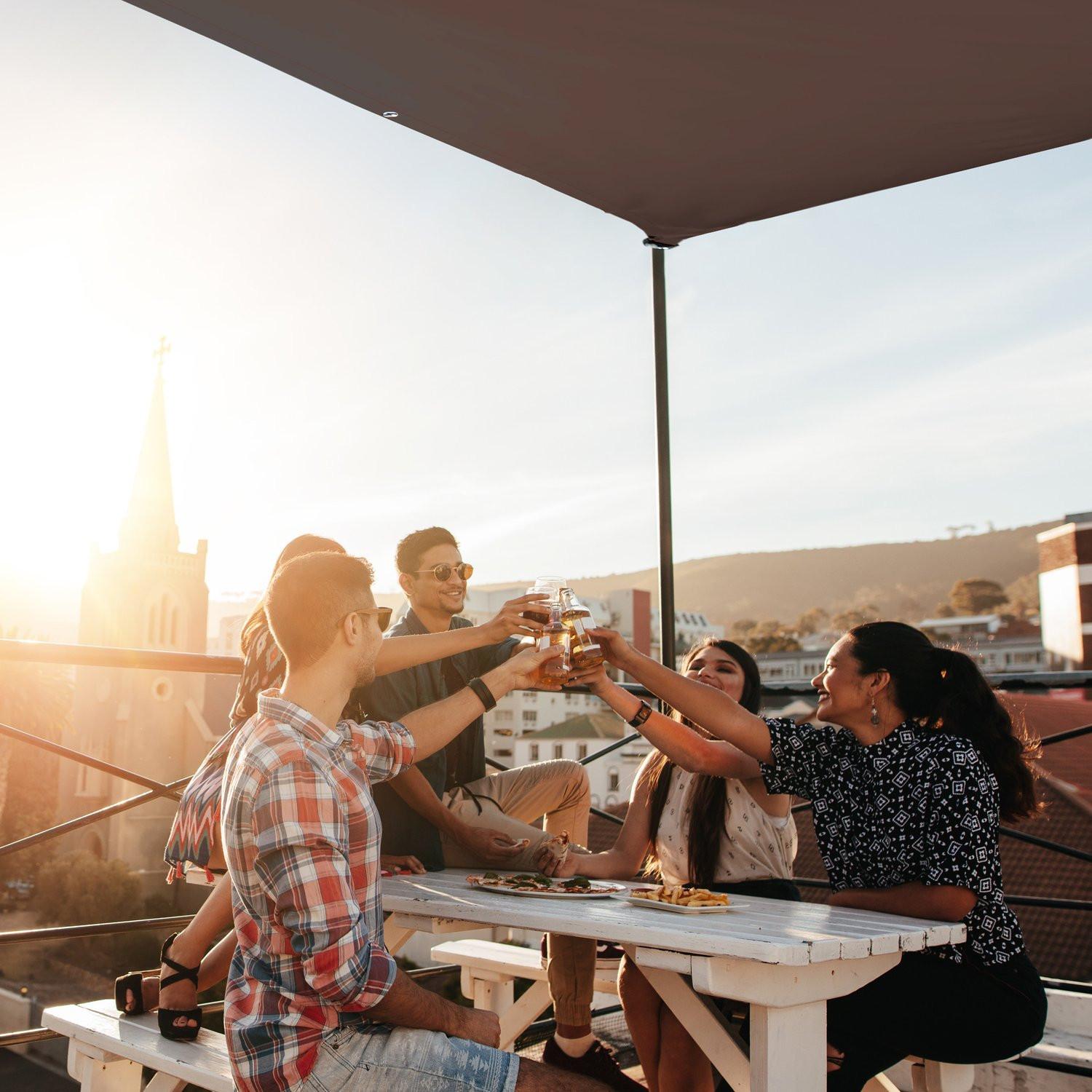 B2X Sonnensegel rechteckig