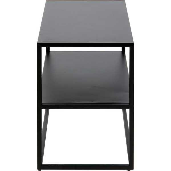 mutoni Schuhregal Modern Line 1 Boden Stahl Schwarz 70x33x45 5cm