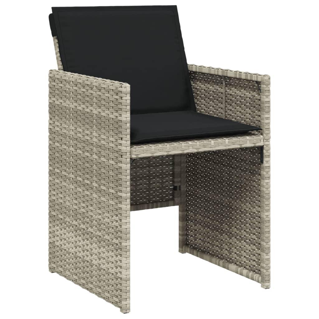 VidaXL Garten essgruppe poly-rattan