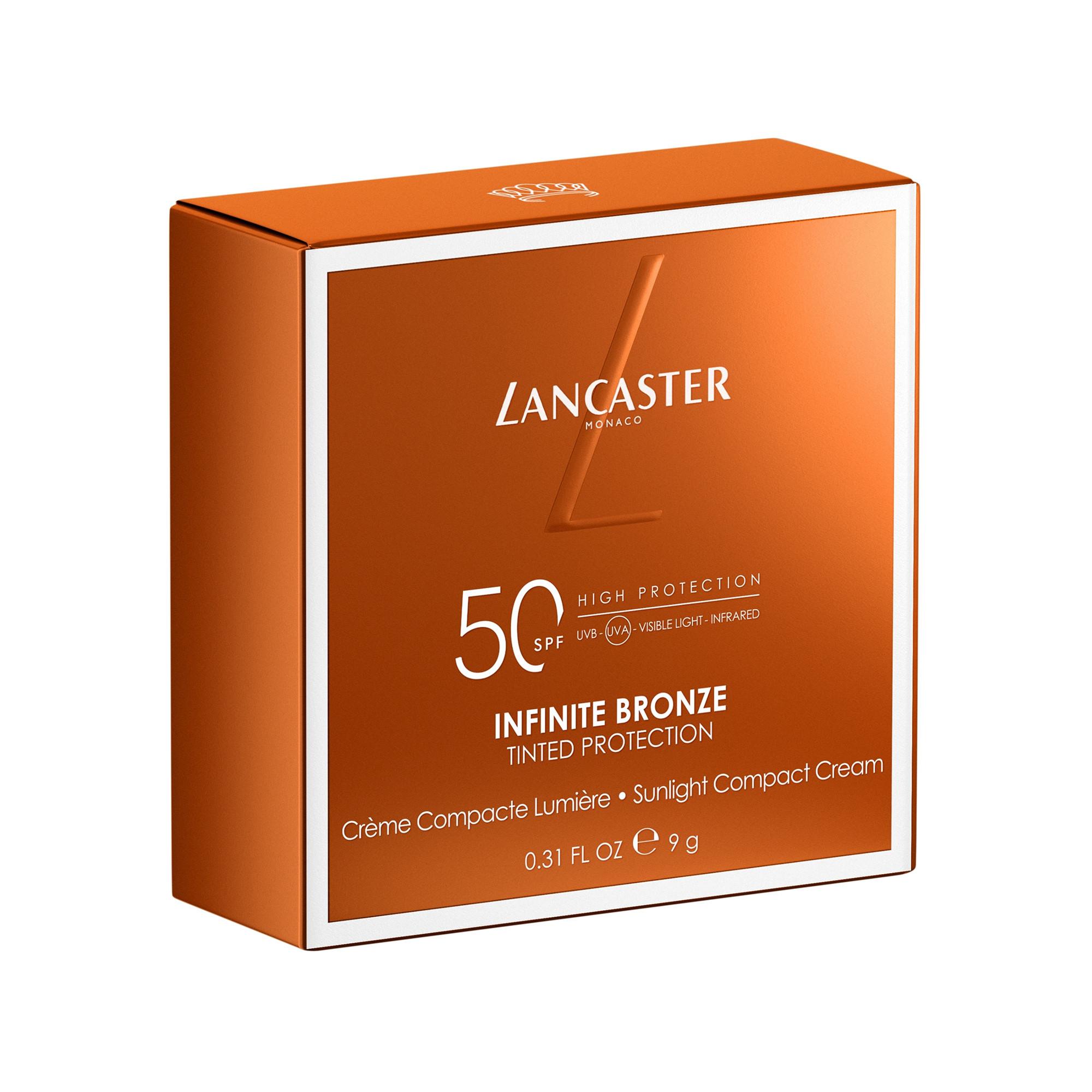 LANCASTER Clean Sun Infinite Bronze Tinted Protection Sunlight Compact Cream LSF50