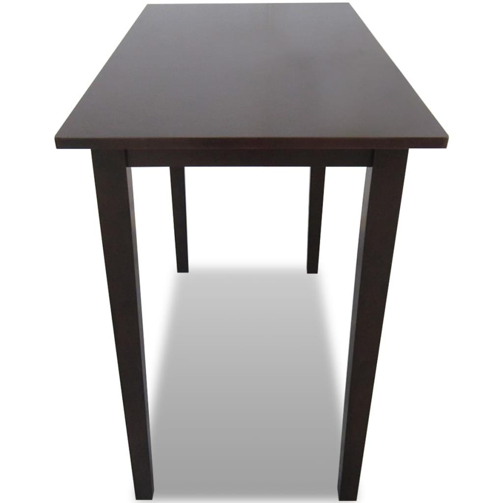 VidaXL Bartisch holz