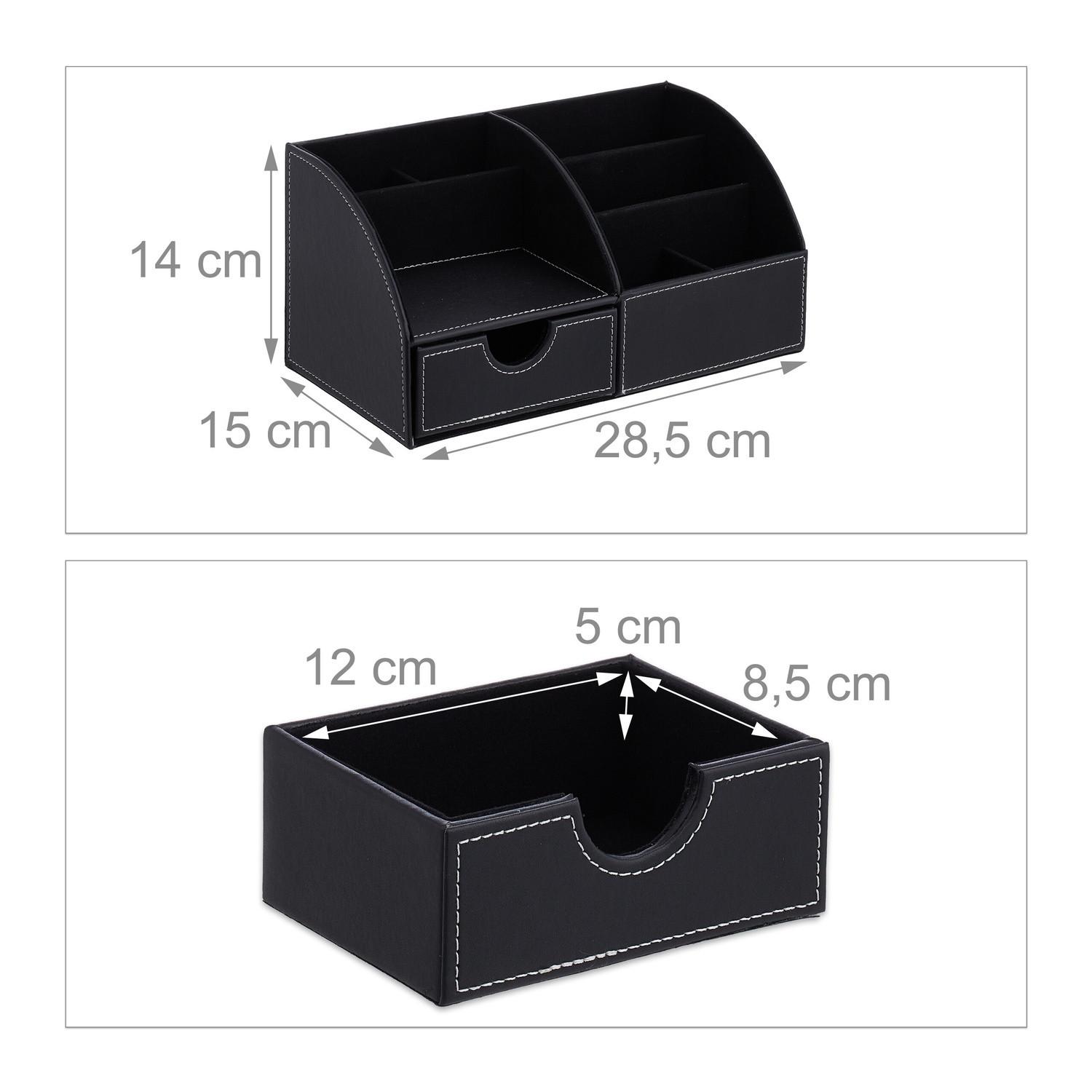 Northio Schreibtischorganisation in Lederoptik