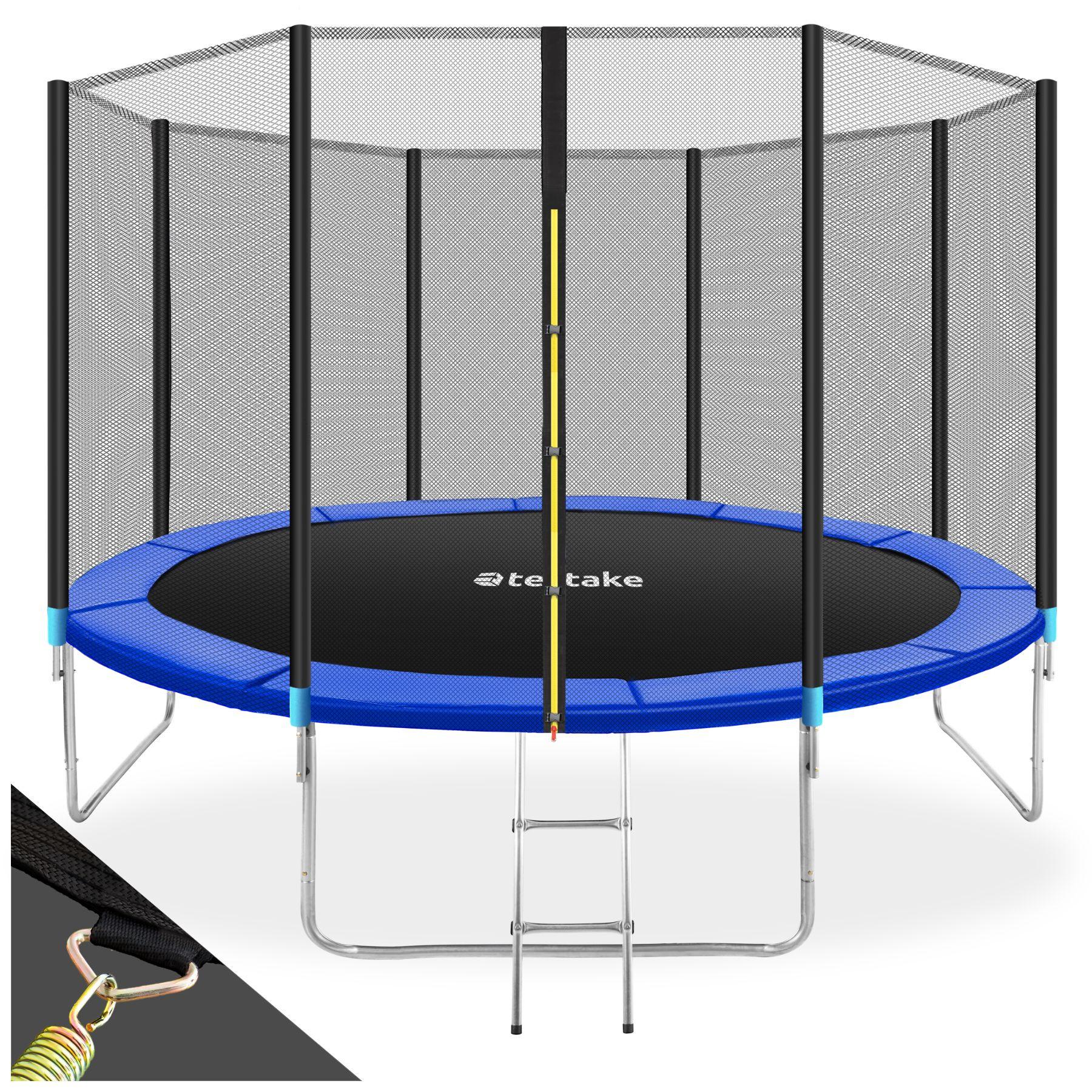 Tectake Trampolin Garfunky mit Sicherheitsnetz