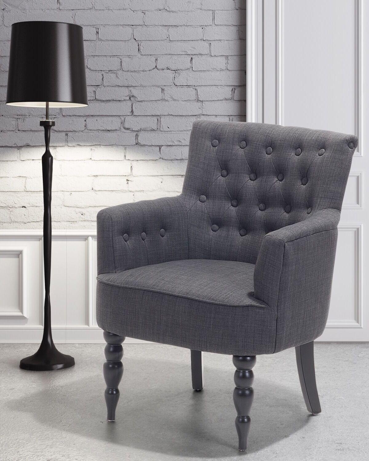 Beliani Sessel aus Polyester Retro ALESUND
