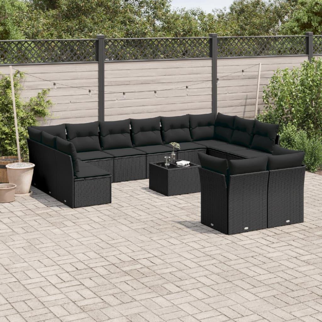 VidaXL Garten sofagarnitur poly-rattan