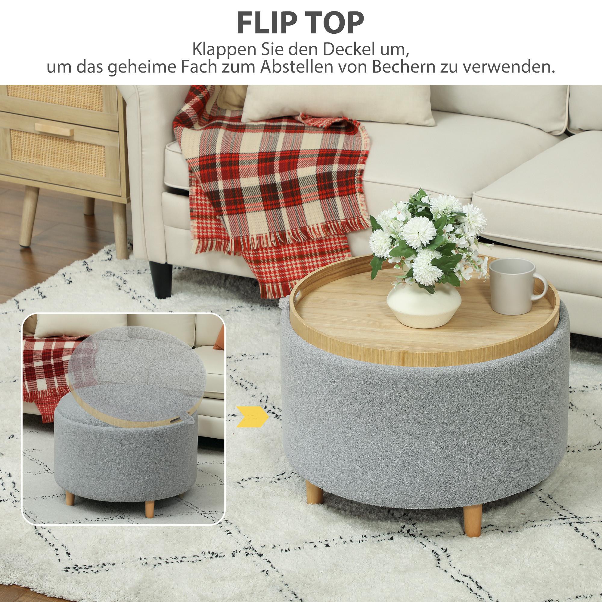 HOMCOM Sitzhocker