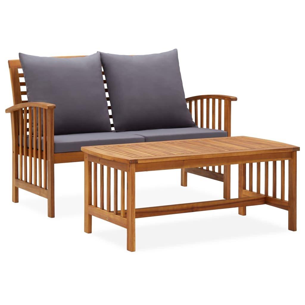VidaXL Garten-lounge-set holz