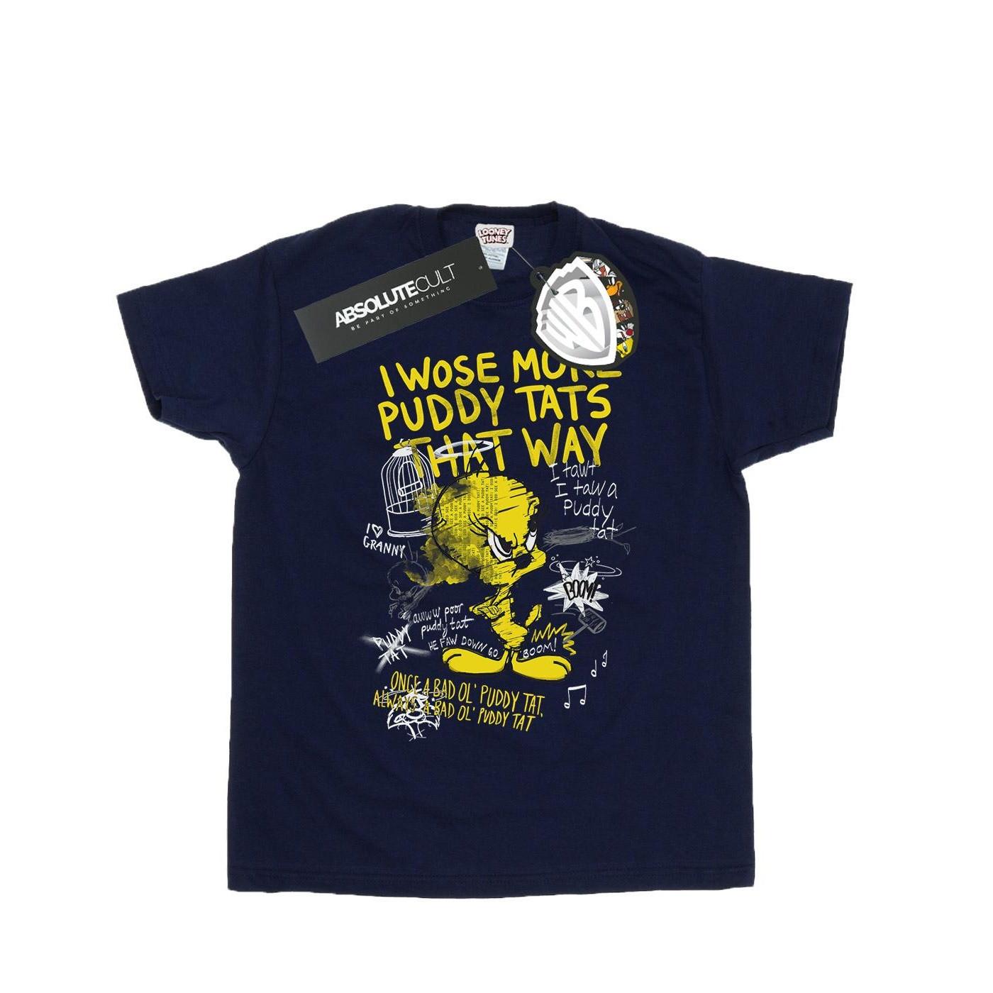 LOONEY TUNES Tweety Pie More Puddy Tats T-Shirt