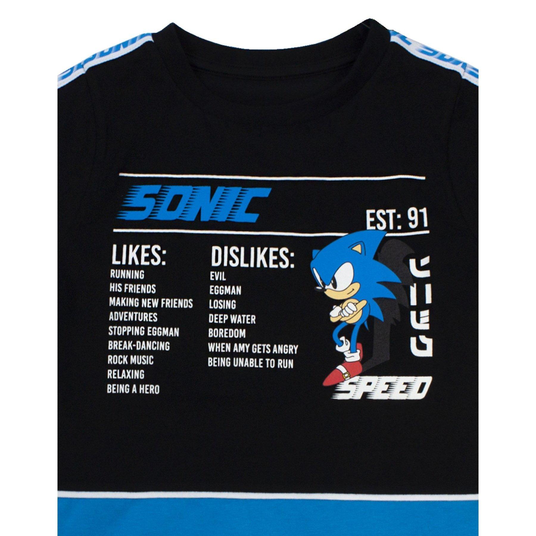 Sonic The Hedgehog Gaming Statistics TShirt