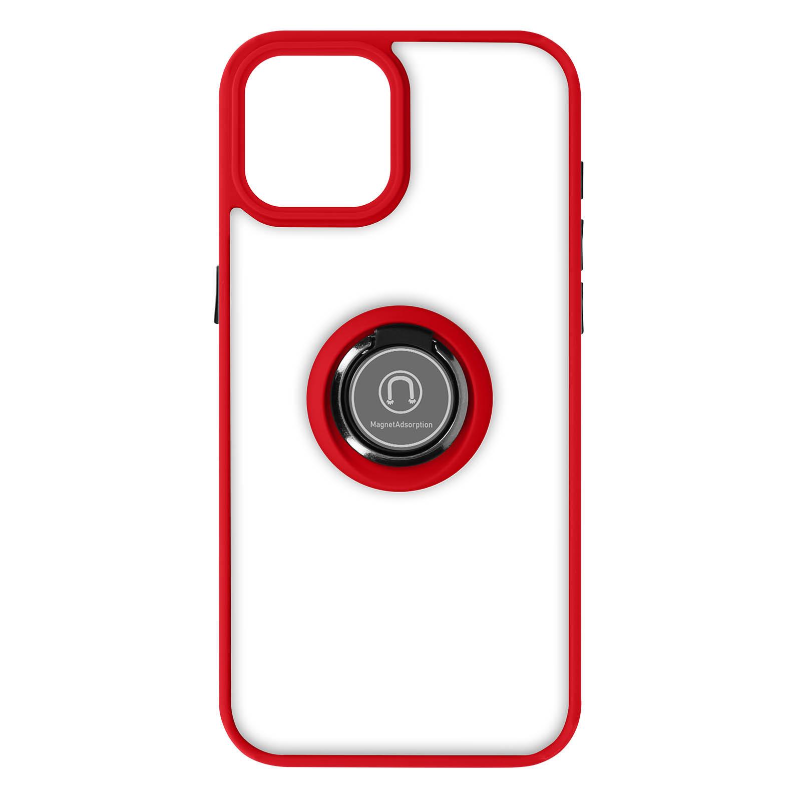 Avizar Ring-Hülle Apple iPhone 15 Plus Rot