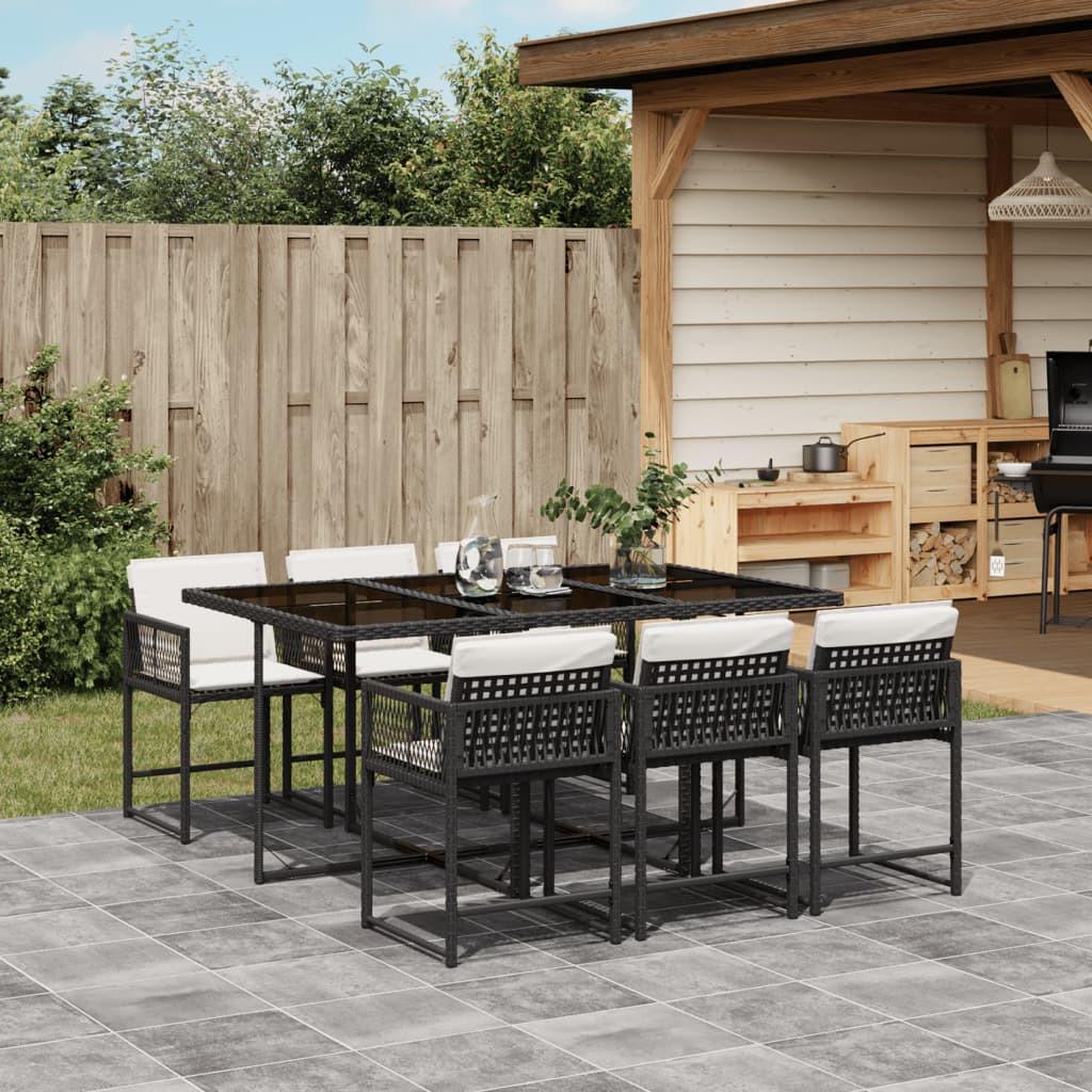 VidaXL Garten essgruppe poly-rattan